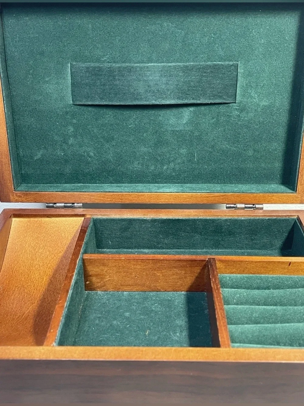 World Map Jewelry Box w/ Lined Interior - Geography - Trinket